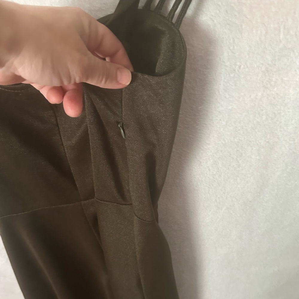Meaveor metallic green/brown Dress - Picture 3 of 4